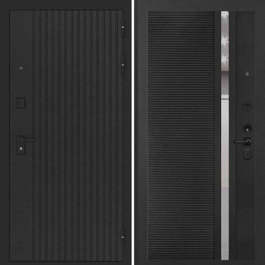 Входная дверь Бункер БН 06 - 31 Черный кварц