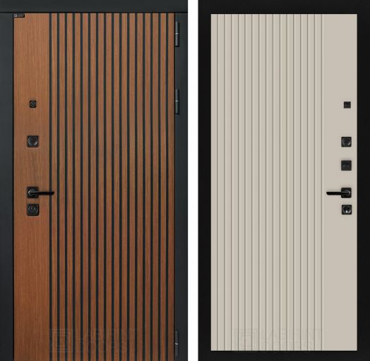 Входная дверь Лабиринт ШТОРМ - 29 Капучино