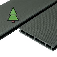 Террасная доска из ДПК 190*25*3000 мм CM Decking Grand цвет: Эбен