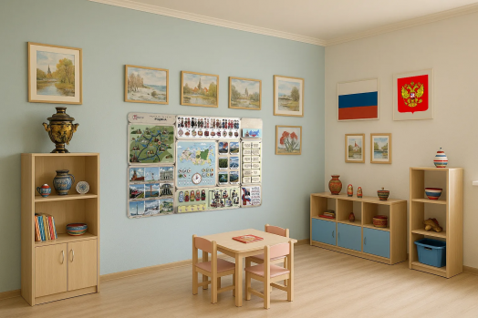 Дидактическая панель Родина