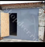 Гаражные ворота распашные