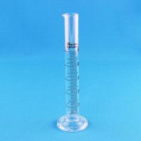 Цилиндр мерный Labdevices 1-25-2, 25 мл, стекло Boro 3.3, со стеклянным основанием, с носиком, градуированный