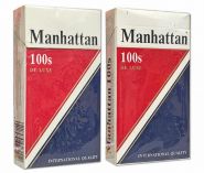 Сигареты — Manhattan 100s Delux. 90е. Германия. Редкие. Оригинал