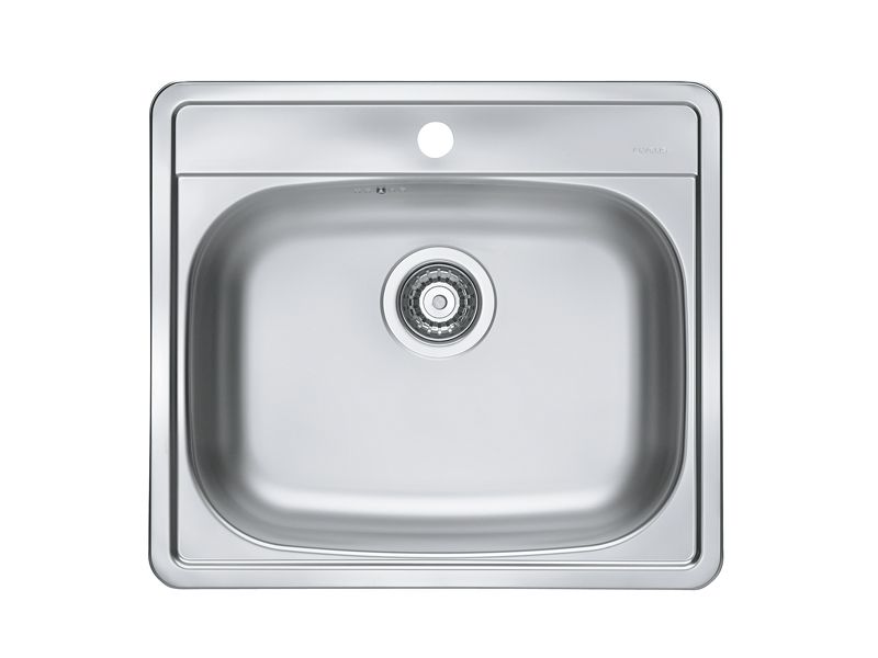 Изображение Мойка для кухни Alveus MORE 10 NAT-90 56х50 см в комплекте с сифоном