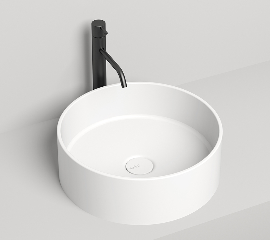 Изображение Белая накладная раковина Salini Armonia 202 45х45