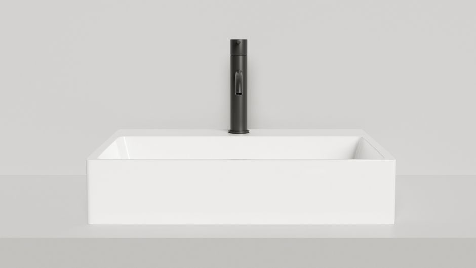 Белая накладная раковина Salini Ottavia 60х45 ФОТО