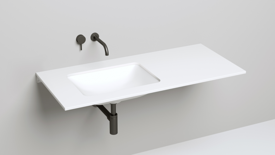 Белая встраиваемая раковина Salini Marea 06 55х40 ФОТО