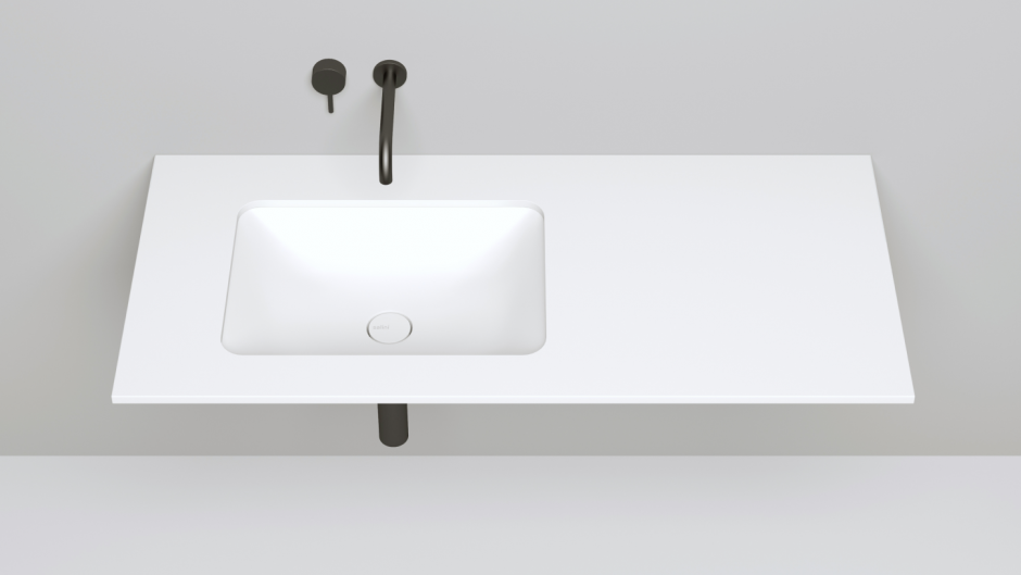 Белая встраиваемая раковина Salini Marea 06 55х40 ФОТО