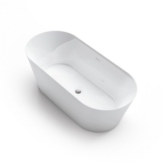 Отдельностоящая матовая акриловая ванна Gruppo Treesse Inka 180х80 V388BL