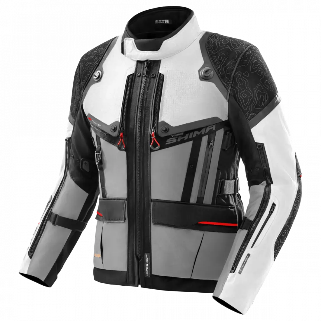 Мотокуртка SHIMA TRACKER MEN LIGHT GREY