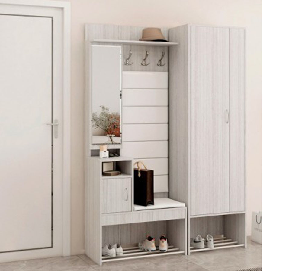 Ольга 1 прихожая (Милк, Сатин)