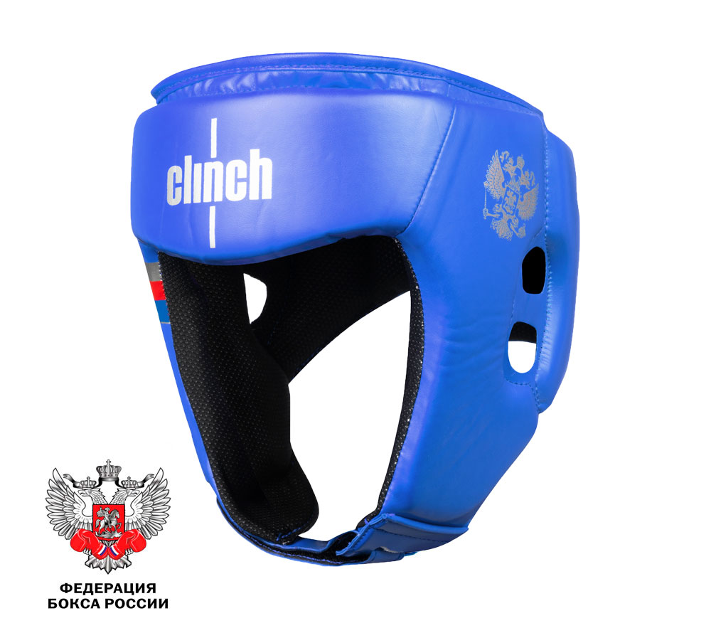ШЛЕМ БОКСЕРСКИЙ CLINCH OLIMP СИНИЙ, размер L, артикул C112