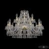 Люстра Хрустальная BOHЕMIA IVЕLЕ CRYSTAL 1409/10+5/240 G Золото, Стекло / Богемия Ивеле Кристалл