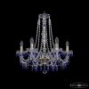 Люстра Хрустальная BOHЕMIA IVЕLЕ CRYSTAL 1410/6/195/H-60 G V3001 Золото, Стекло / Богемия Ивеле Кристалл