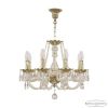 Люстра Хрустальная BOHЕMIA IVЕLЕ CRYSTAL 1601/8/160 G Золото, Стекло / Богемия Ивеле Кристалл
