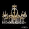 Люстра Бронзовая BOHЕMIA IVЕLЕ CRYSTAL 72101/12/360 A G Золото, Латунь / Богемия Ивеле Кристалл