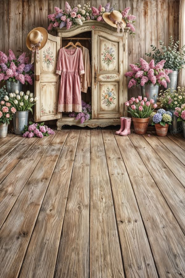 Фон стена "Summer wall №37"