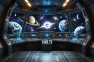 Фон стена "Cosmos wall №3"