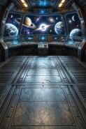 Фон стена "Cosmos wall №4"
