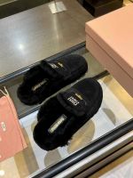 Мюли MIU MIU с мехом Premium