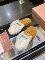 Мюли MIU MIU с мехом Premium