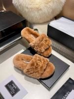 Мюли CHANEL с мехом Premium