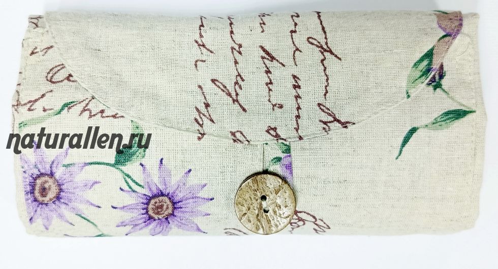 Сумка-шоппер складная "Прованс" (лён)