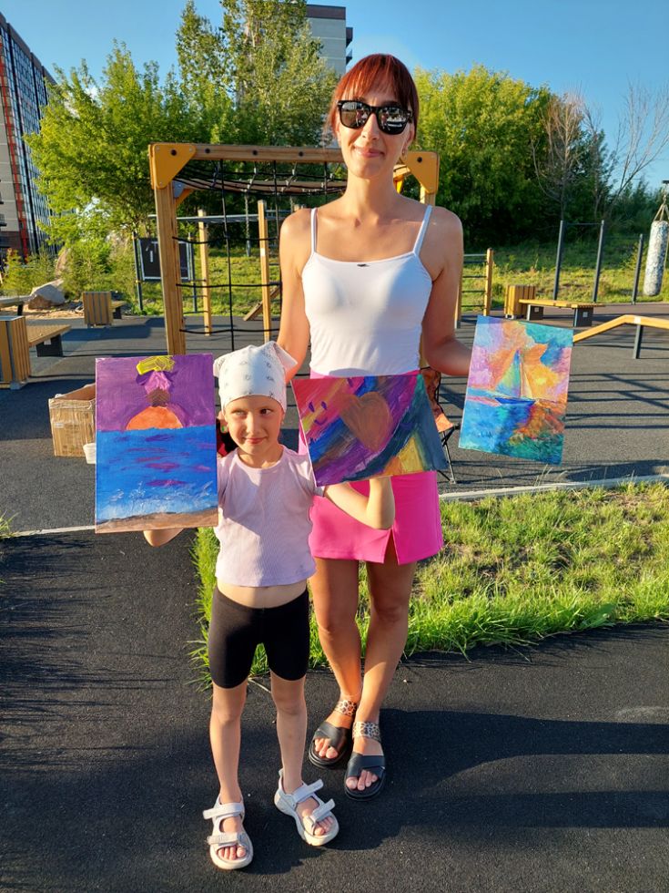 Детская (или взрослая) арт-вечеринка (мастер-класс) на день рождения (можно выездная)