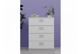 Комод Anna K216 (ш670*г360*в874мм) Белый