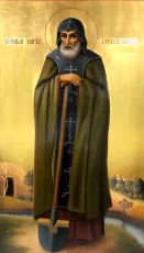 Икона Марк Печерский (Печать на холсте на деревяной основе 2-3см)(20075)