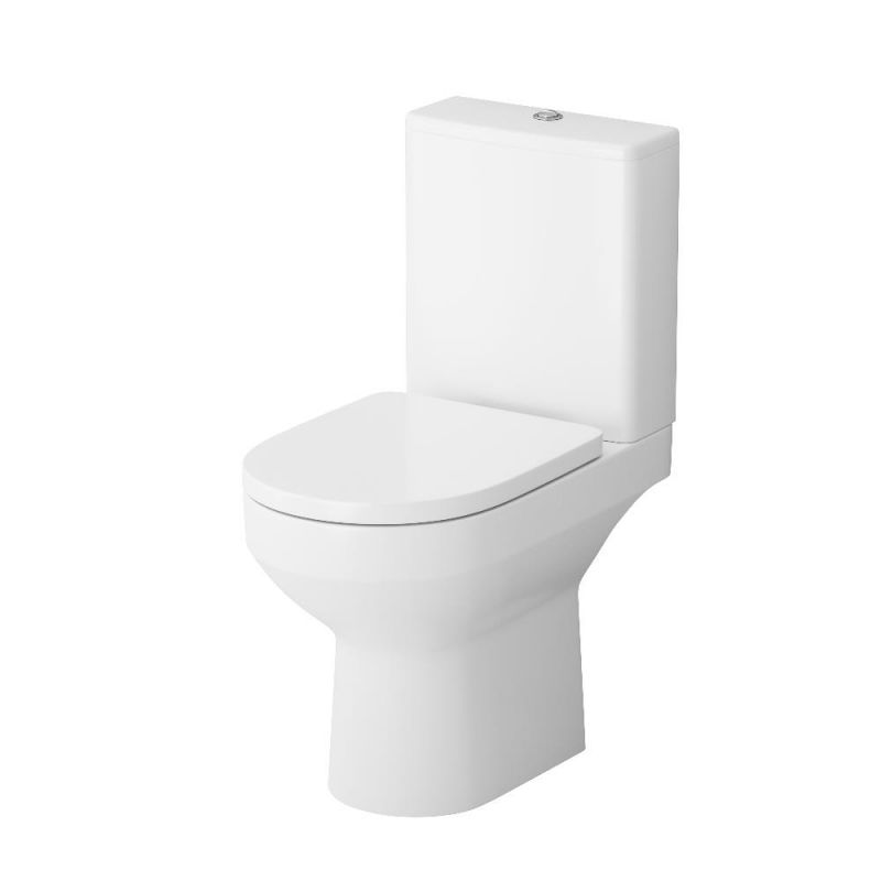 Унитаз-компакт AM.PM Spirit V2.0 FlashClean с сиденьем микролифт C708600SC