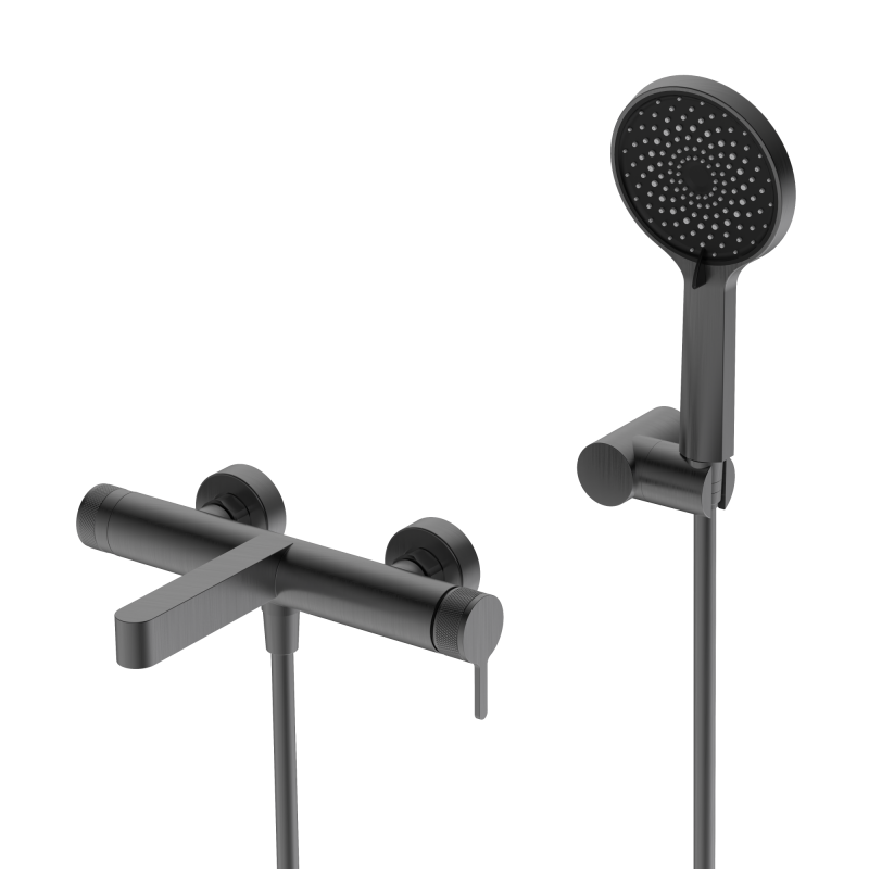 Смеситель для ванны и душа BelBagno DELTA DEL2.0-VASM-GM