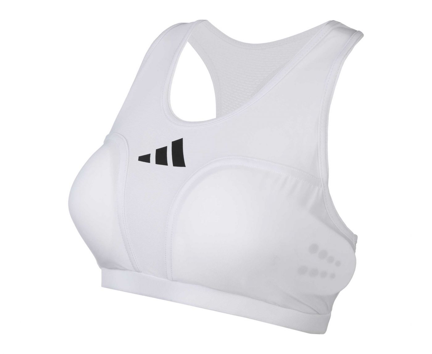 Защита груди Adidas женская Lady Breast Protector белая, размер L,  артикул adiBP12