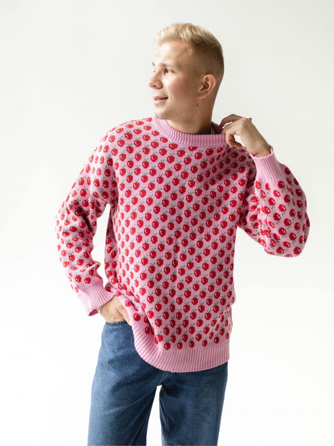 Свитер с вишенками