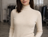 Водолазка женская арт. 828 [молочный]