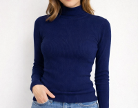 Водолазка женская арт. 828 [синий]