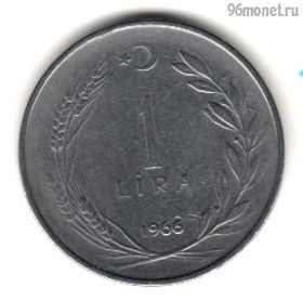 Турция 1 лира 1966