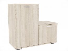 Тумба Дженни-2 (ш800*г376*в720мм) Дуб сонома