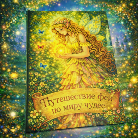 Волшебная книжка раскраска Путешествие Феи by Mprops.ru