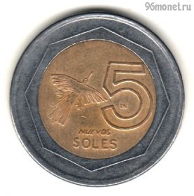 Перу 5 нов. солей 2009