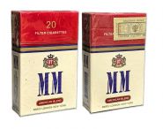 Сигареты - ММ (красная). Импорт 1997 год. American blend. Редкая. Оригинал verified