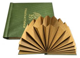 Альбом "ГАРМОШКА" для грампластинок, на 20шт , 1960 годы, РЕДКОСТЬ!!! Oz Av Msh