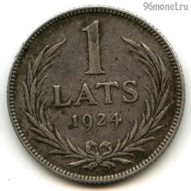 Латвия 1 лат 1924