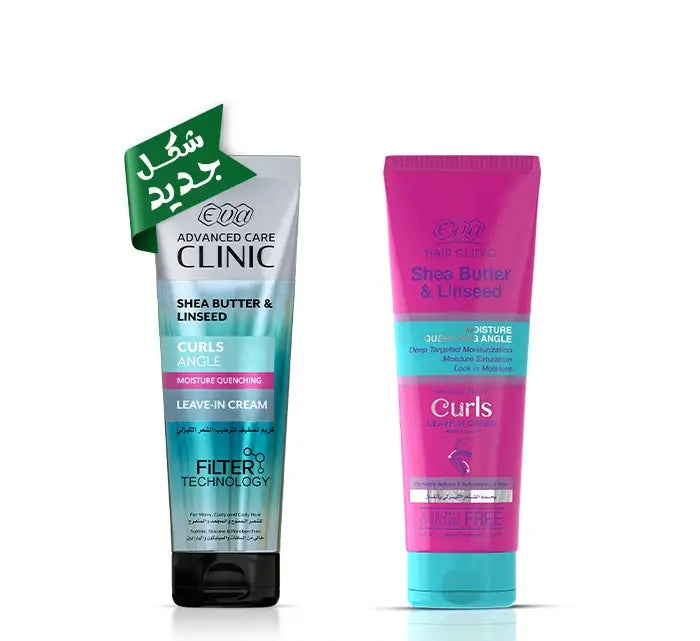 Eva Hair Clinic Curls Несмываемый кондиционер с маслом ши и льняным маслом, 200 мл