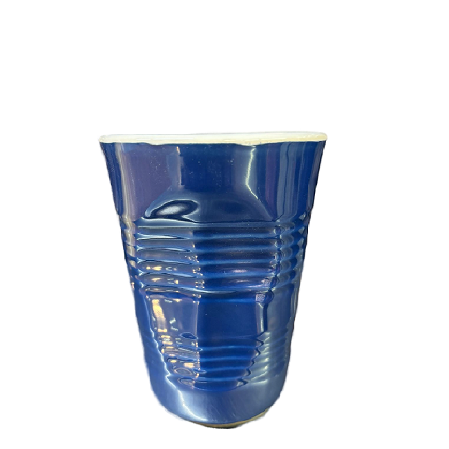 Чашка кофейная большая синяя 300 мл, Top Moka, Tazzina grande