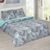 «Танго» (ЛЮКС с простыней на резинке) постельное белье Поплин Семейный