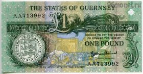 Гернси 1 фунт 2016 (2021)