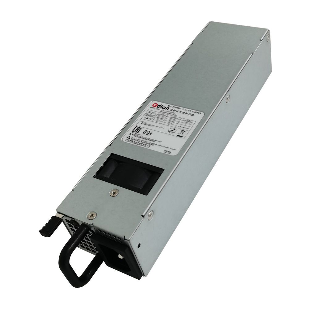 Блок питания серверный Qdion U1A-K10300-DRB 1U 300 Вт, U1A-K10300-DRB