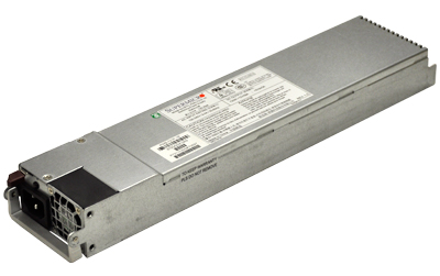 Блок питания серверный Supermicro PSU 1U 80 PLUS Titanium 1000 Вт, PWS-1K03A-1R