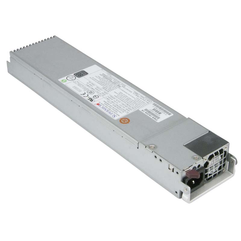 Блок питания серверный Supermicro PSU 1U 80 PLUS Titanium 1200 Вт, PWS-1K23A-1R